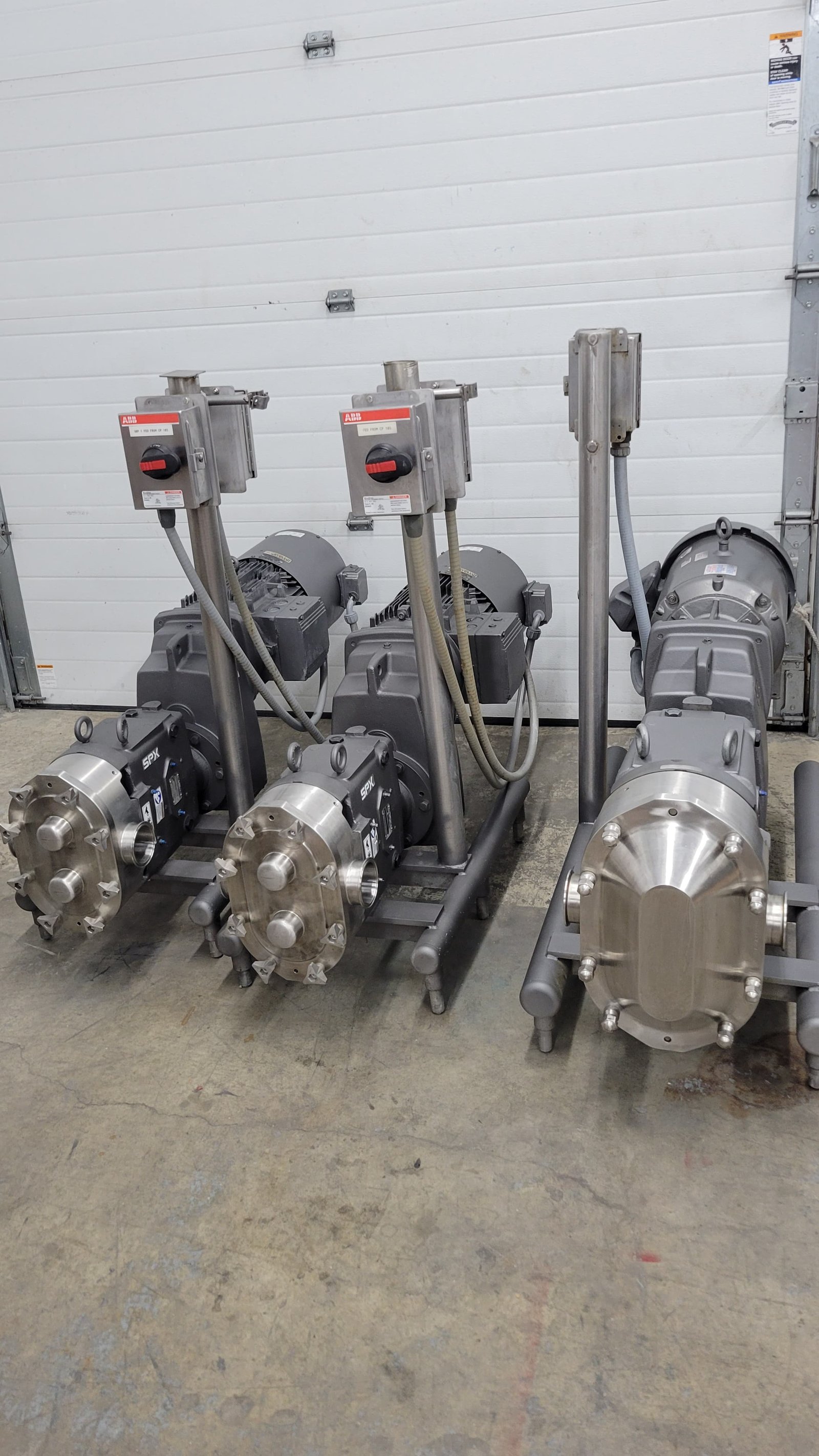 SPX pump assemblies
